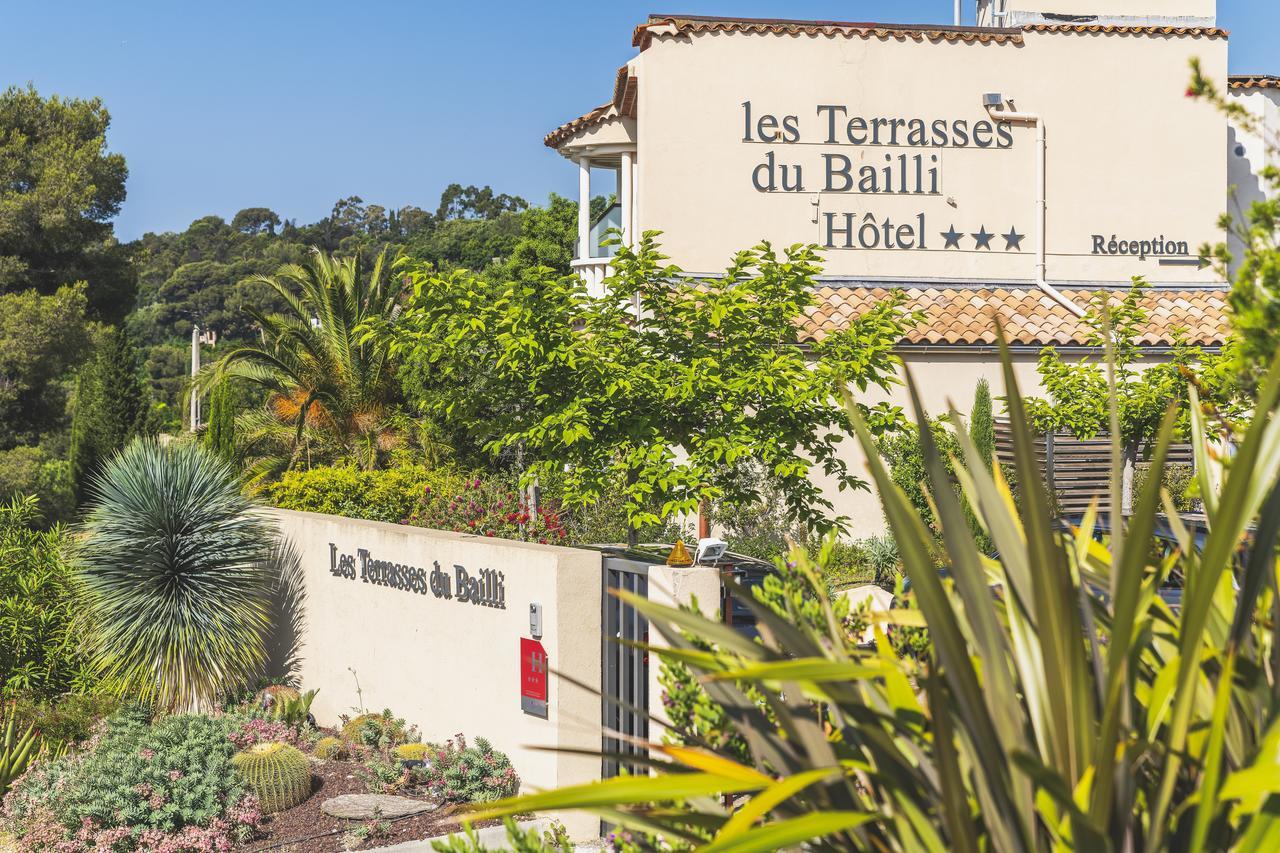 Les Terrasses Du Bailli Otel Le Le Rayol-Canadel-sur-Mer Dış mekan fotoğraf